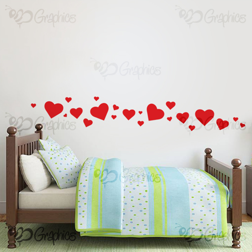 Heart Wall Art peel and stick hearts wall art – bgraphics Heart Wall Art peel and stick hearts wall art – bgraphics